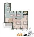 2 - комн.  квартира, 84.7 м², 2/10 эт.