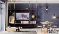 3 - комн.  квартира, 125.6 м², 2/9 эт.