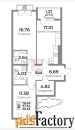 2 - комн.  квартира, 70.4 м², 10/10 эт.