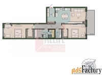 3 - комн.  квартира, 97.3 м², 7/13 эт.