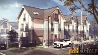 таунхаус 222.8 м² на участке 2.89 сот.