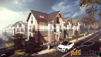 таунхаус 258.5 м² на участке 3.02 сот.