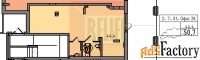 свободного назначения, 50.7 м²