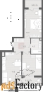 2 - комн.  квартира, 58.7 м², 1/7 эт.