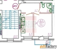 1 - комн.  квартира, 21.6 м², 2/5 эт.