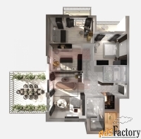 3 - комн.  квартира, 119 м², 8/10 эт.