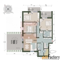 3 - комн.  квартира, 119 м², 8/10 эт.