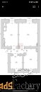 2 - комн.  квартира, 53 м², 1/3 эт.