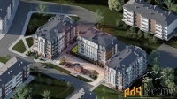 1 - комн.  квартира, 41.31 м², 3/5 эт.