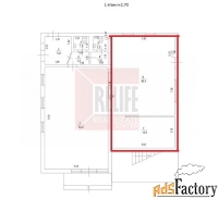 свободного назначения, 56 м²