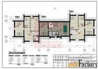 таунхаус 222.8 м² на участке 2.89 сот.