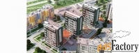2 - комн.  квартира, 71.6 м², 5/15 эт.