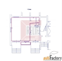 свободного назначения, 55 м²