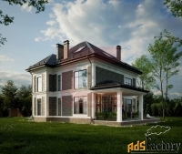 дом 320.19 м² на участке 10 сот.