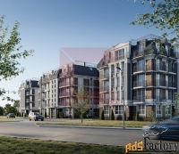 1 - комн.  квартира, 41.31 м², 3/5 эт.