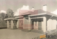 дом 158 м² на участке 17 сот.