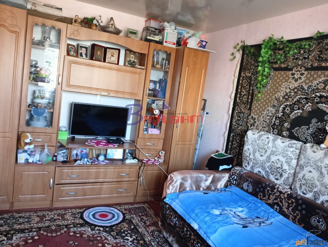 Комната 23 м² в 4-к, 2/2 эт.