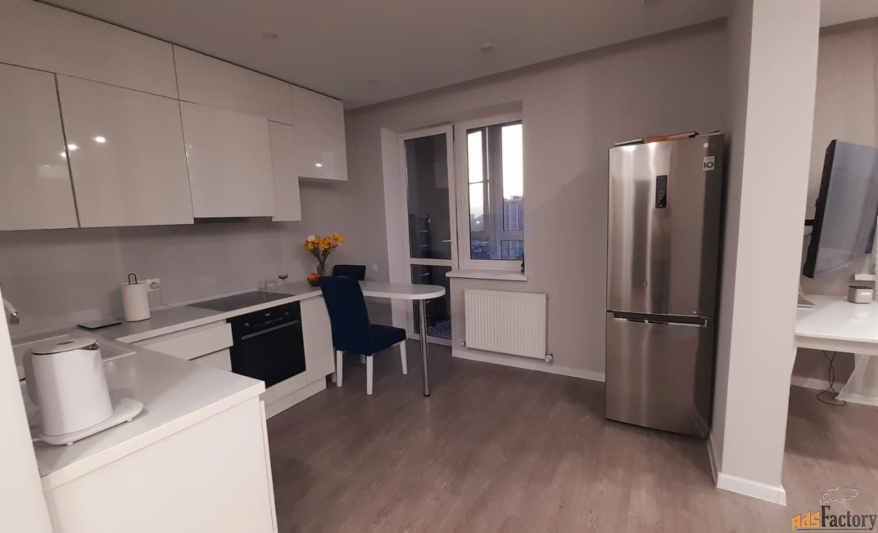 1 - комн.  квартира, 38 м², 16/17 эт.