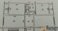 2 - комн.  квартира, 72 м², 2/16 эт.