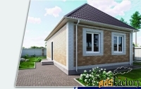 дом 100 м² на участке 3 сот.