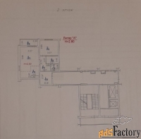 2 - комн.  квартира, 42 м², 2/16 эт.
