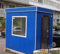 Пост охраны размер 2х2 м, новый