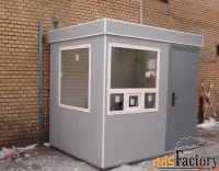 Пост охраны размер 2х2 м, новый