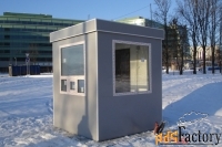 Пост охраны размер 2х2 м, новый