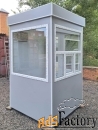 Будка охраны для сторожа 1,5х1,5х2,5м новая