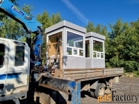 Будка охраны для сторожа 1,5х1,5х2,5м новая