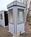 Постовая будка восьмигранной формы 1,5м, круговой обзор, утепленная
