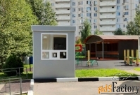 Пост охраны размер 2х2 м, новый