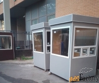 Будка охраны для сторожа 1,5х1,5х2,5м новая