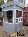 Будка охраны для сторожа 1,5х1,5х2,5м новая