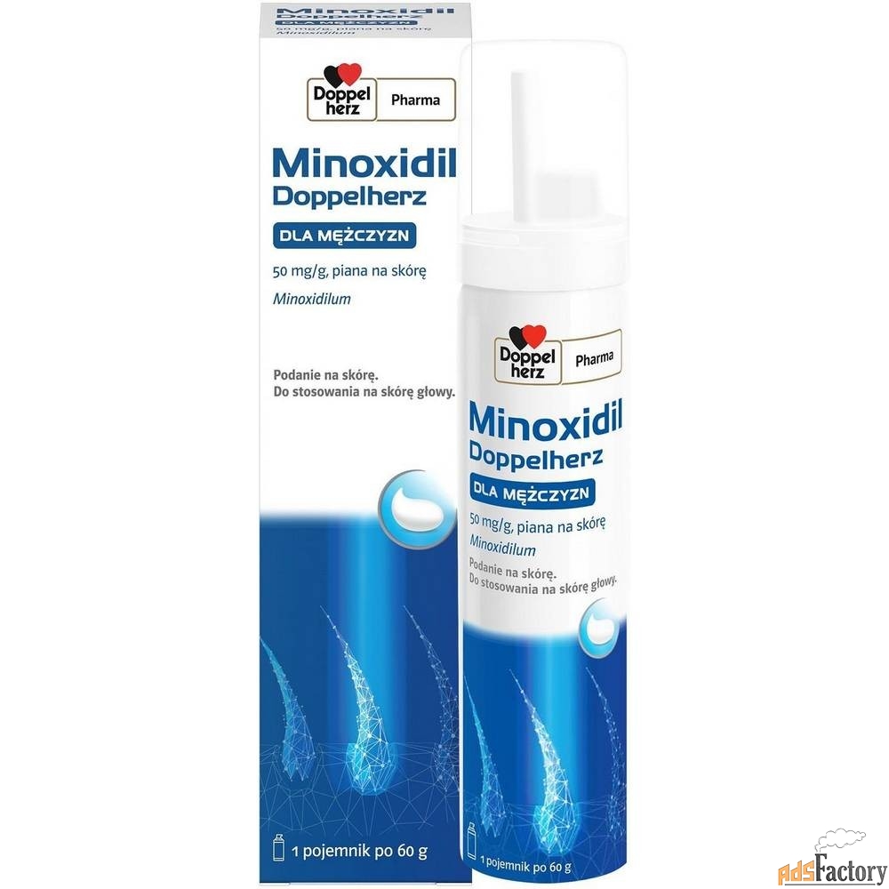 Doppelherz Minoxidil 5% – мощная формула против выпадения волос Верни