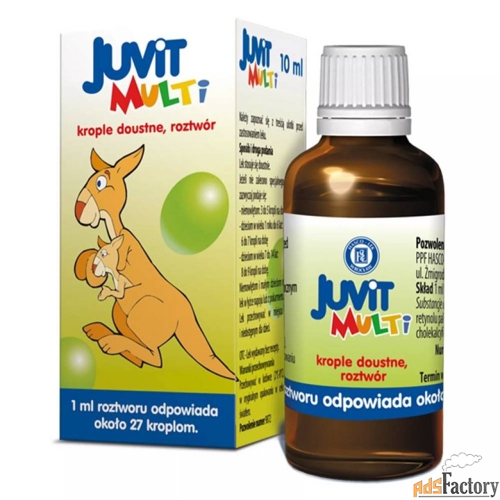 Juvit Multi идеальный витаминный комплекс для самых маленьких