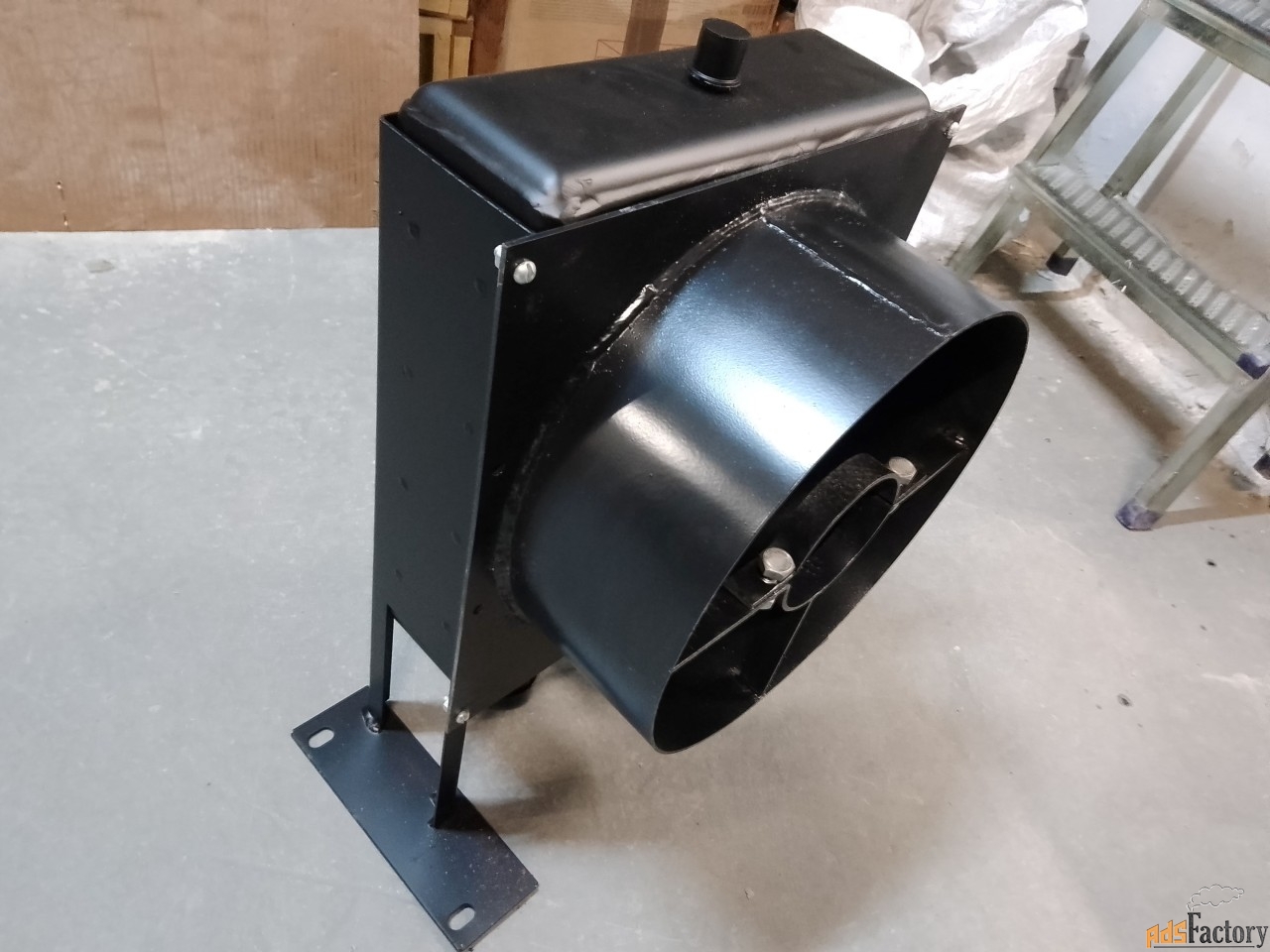 Калорифер в сборе с раструбом без эдв ТЭМ2.10.70.020