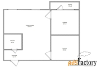 2 - комн.  квартира, 45 м², 8/9 эт.