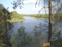 Старый дом на 15-ти сотках в деревне на Волге