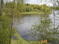 Старый дом на 15-ти сотках в деревне на Волге