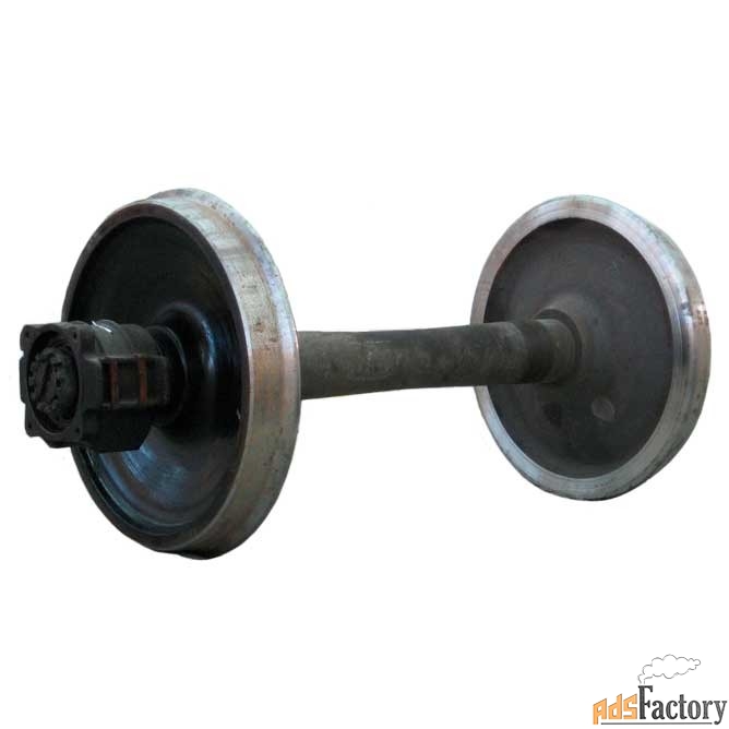 Колесная пара РУ1Ш для грузового вагона освидетельствованная