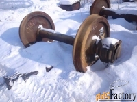 Колесная пара РУ1Ш для грузового вагона освидетельствованная