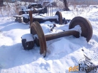 Колесная пара РУ1Ш для грузового вагона освидетельствованная