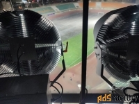 Круглосимметричный мачтовый Led прожектор 1500 Вт, серия R580L-1500W