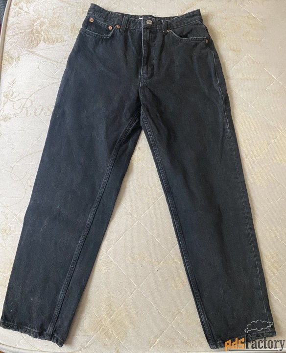 Джинсы классические чёрные