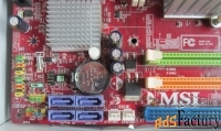 Мат. плата MSI 945G+ процессор Intel Pentium