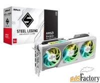 Видеокарта ASRock AMD Radeon RX 9070 XT Steel Legend 16 ГБ GDDR6