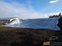 Пленка черно-белая (силосная)  для укрытия ям и траншей