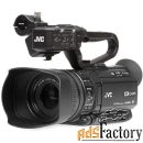 JVC GY-HM250 UHD 4K Streaming Camcorder with Built-in Lower-Thirds