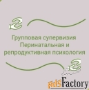 Групповая супервизия: Перинатальная и репродуктивная психология
